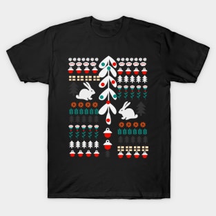 Sweet Christmas bunnies T-Shirt